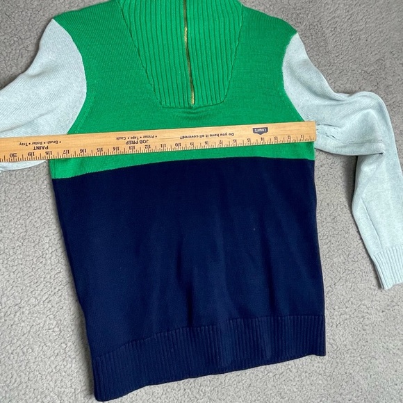 J.Crew Pullover Half Zip/Size Small - Picture 4 of 10